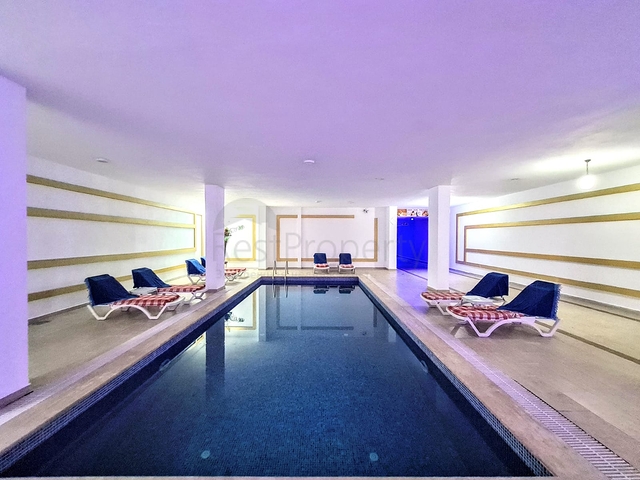 شقة 2 غرفة وصالة -مفروشة -ضمن مجمع يضم خدمات -في افسلار / الانيا