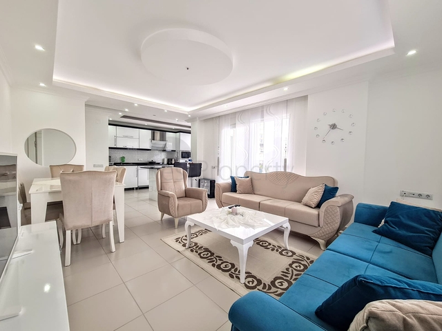 شقة 2 غرفة وصالة -مفروشة -ضمن مجمع يضم خدمات -في افسلار / الانيا