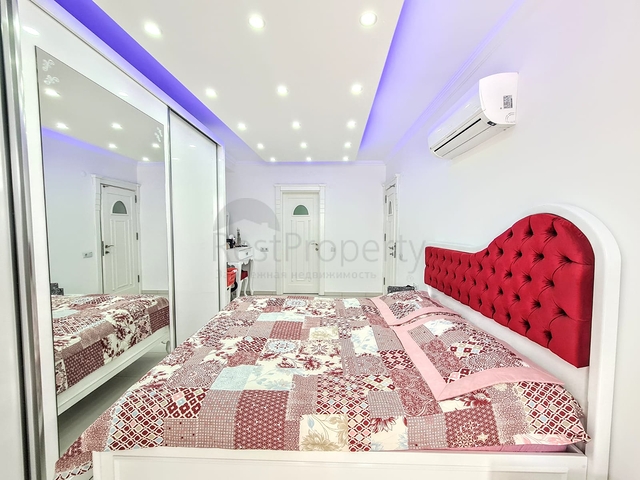 شقة 2 غرفة وصالة -مفروشة -ضمن مجمع يضم خدمات -في افسلار / الانيا