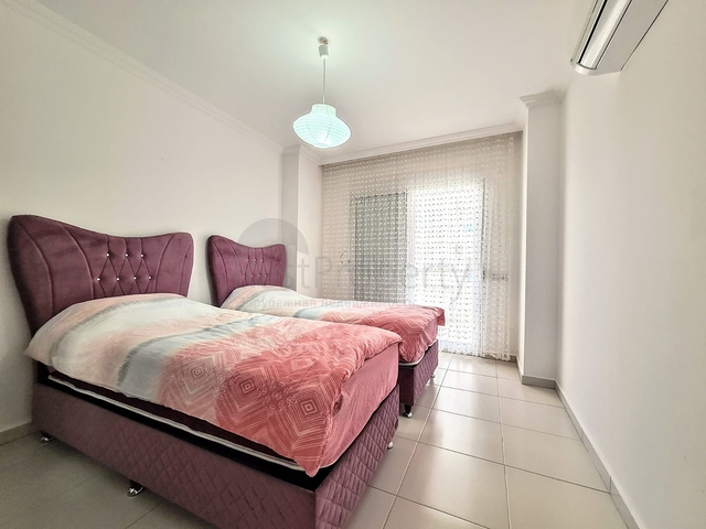 شقة 2 غرفة وصالة -مفروشة -ضمن مجمع يضم خدمات -في افسلار / الانيا