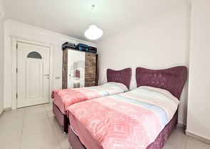 شقة 2 غرفة وصالة -مفروشة -ضمن مجمع يضم خدمات -في افسلار / الانيا