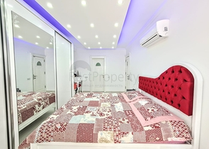 شقة 2 غرفة وصالة -مفروشة -ضمن مجمع يضم خدمات -في افسلار / الانيا