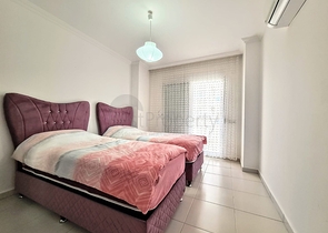 شقة 2 غرفة وصالة -مفروشة -ضمن مجمع يضم خدمات -في افسلار / الانيا