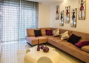 مجمع فاخر في مركز المدينة -شقة غرفة وصالة مفروشة -في الانيا 