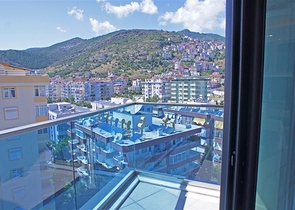 في مركز المدينة -ضمن مجمع يضم كافة الخدمات -دوبلكس 2غرفة وصالة -في مدينة الانيا 