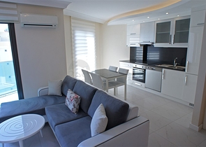 في مركز المدينة -ضمن مجمع يضم كافة الخدمات -دوبلكس 2غرفة وصالة -في مدينة الانيا 