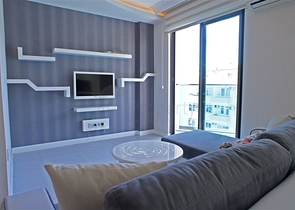 في مركز المدينة -ضمن مجمع يضم كافة الخدمات -دوبلكس 2غرفة وصالة -في مدينة الانيا 