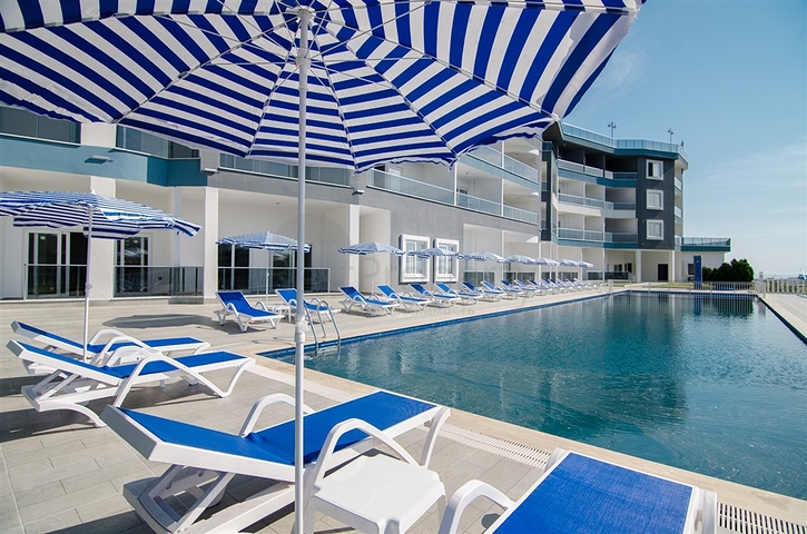 ضمن منطقة جبلية هادئة -مجمع حديث -شقة 1+1- في كارجي جاك / الانيا 