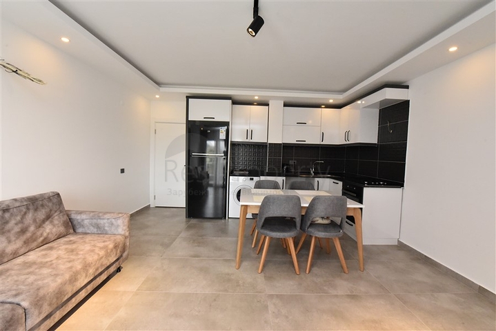 ضمن منطقة جبلية هادئة -مجمع حديث -شقة 1+1- في كارجي جاك / الانيا 