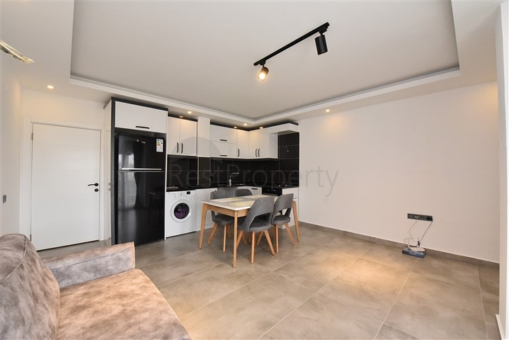 ضمن منطقة جبلية هادئة -مجمع حديث -شقة 1+1- في كارجي جاك / الانيا 