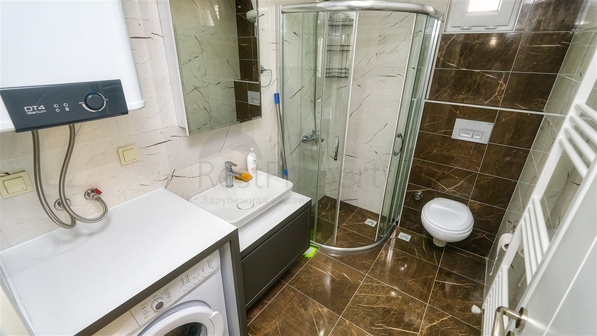 شقة بغرفة نوم واحدة مع أثاث في كونيالتي أنطاليا