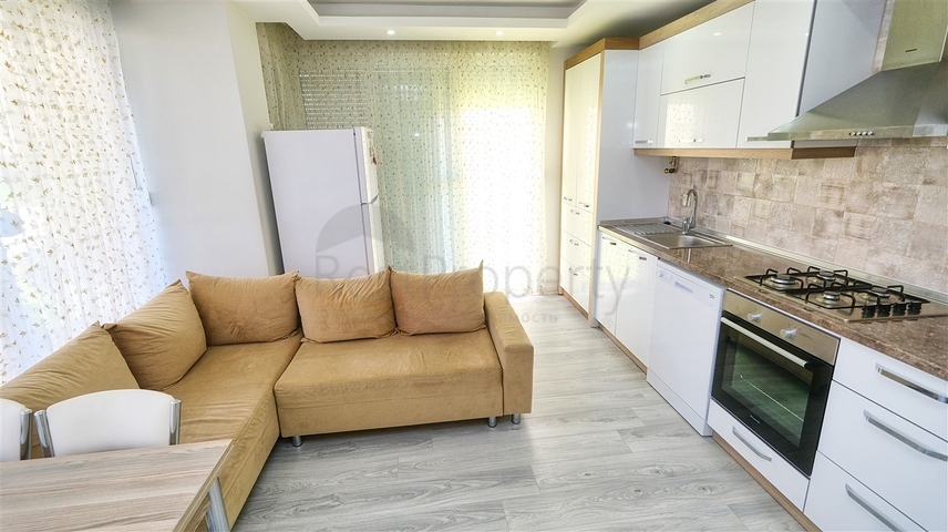 شقة بغرفة نوم واحدة مع أثاث في كونيالتي أنطاليا