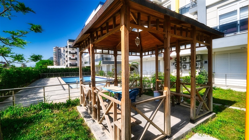 شقة بغرفة نوم واحدة مع أثاث في كونيالتي أنطاليا