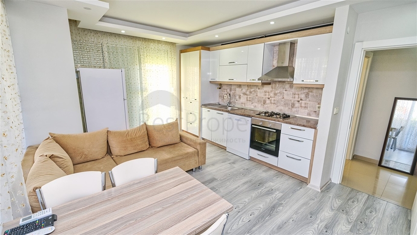 شقة بغرفة نوم واحدة مع أثاث في كونيالتي أنطاليا