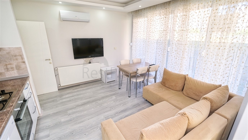 شقة بغرفة نوم واحدة مع أثاث في كونيالتي أنطاليا