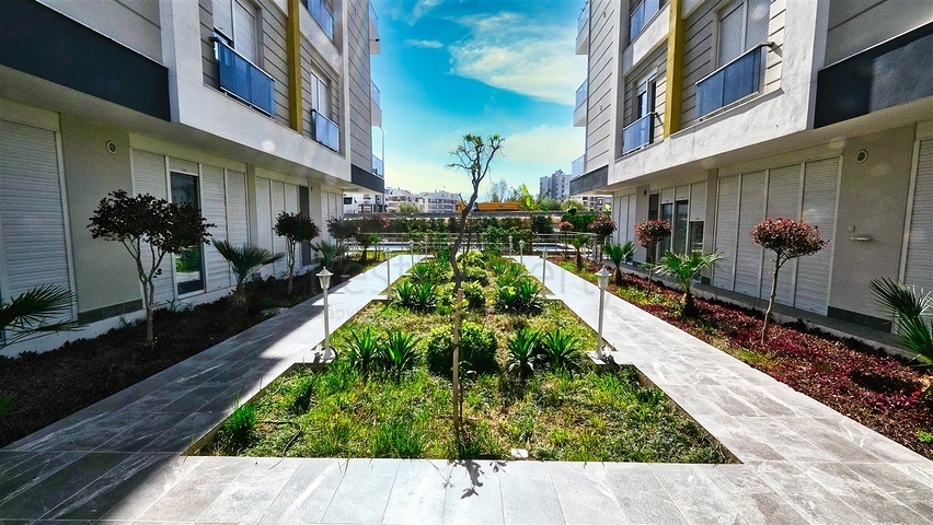 شقة بغرفة نوم واحدة مع أثاث في كونيالتي أنطاليا