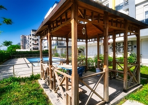 شقة بغرفة نوم واحدة مع أثاث في كونيالتي أنطاليا