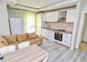 شقة بغرفة نوم واحدة مع أثاث في كونيالتي أنطاليا