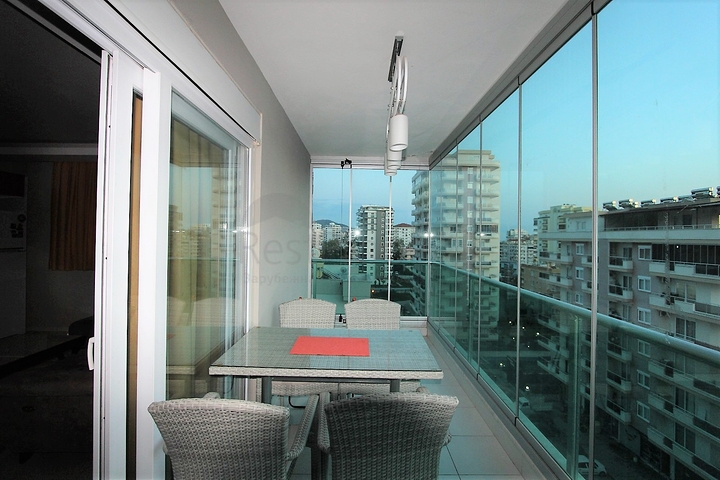 شقة انيقة ضمن مجمع فاخر - تصميم 1+1 - في مهموتلار / الانيا 