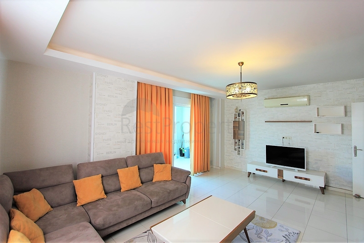 شقة انيقة ضمن مجمع فاخر - تصميم 1+1 - في مهموتلار / الانيا 