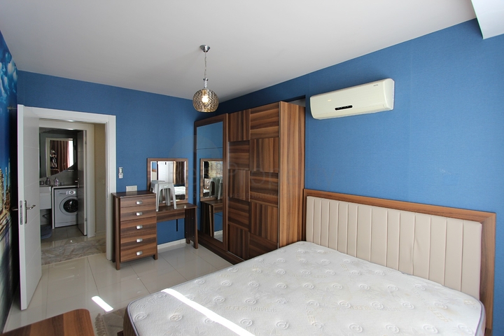 شقة انيقة ضمن مجمع فاخر - تصميم 1+1 - في مهموتلار / الانيا 