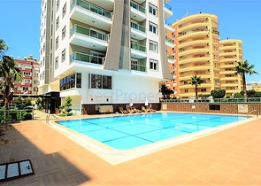 شقة انيقة ضمن مجمع فاخر - تصميم 1+1 - في مهموتلار / الانيا 