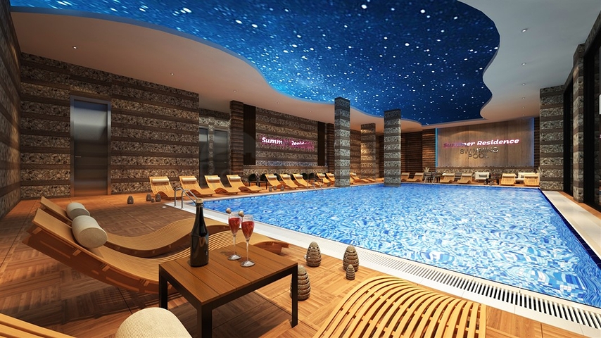 اقساط ل 30 شهرا - شقق بتصاميم متنوعة -ضمن مجمع فاخر -في كاستل / الانيا 