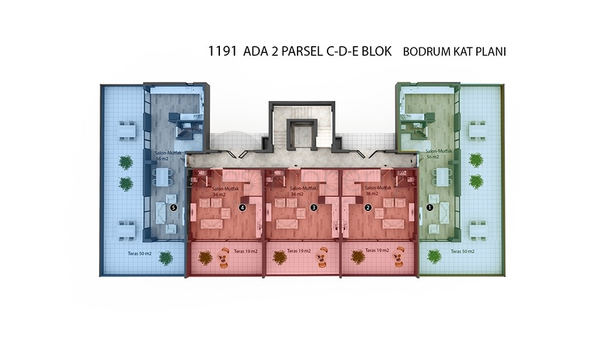 اقساط ل 30 شهرا - شقق بتصاميم متنوعة -ضمن مجمع فاخر -في كاستل / الانيا 