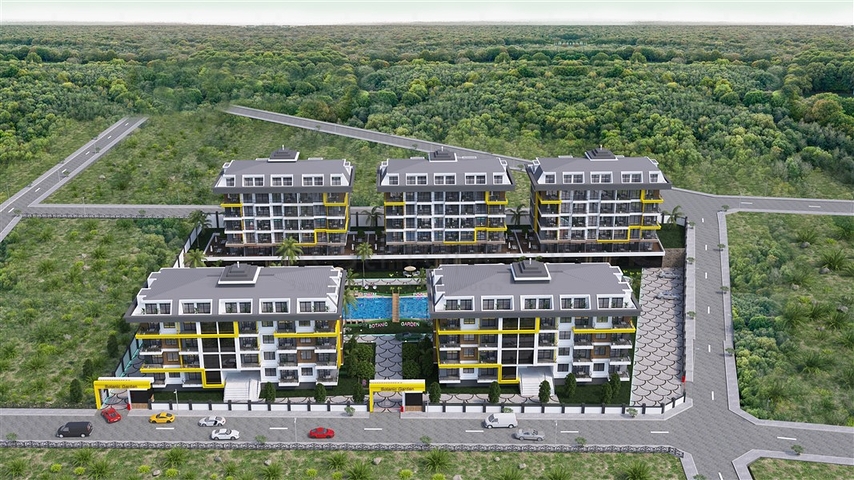 اقساط ل 30 شهرا - شقق بتصاميم متنوعة -ضمن مجمع فاخر -في كاستل / الانيا 