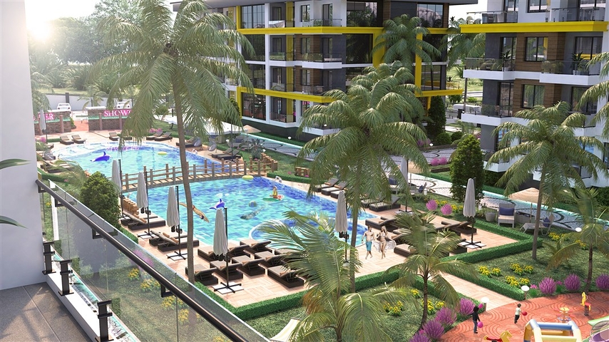 اقساط ل 30 شهرا - شقق بتصاميم متنوعة -ضمن مجمع فاخر -في كاستل / الانيا 