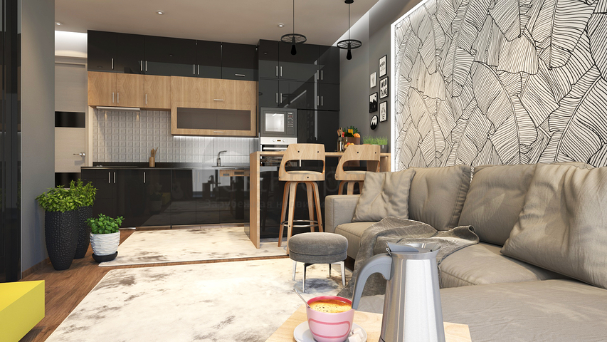 اقساط ل 30 شهرا - شقق بتصاميم متنوعة -ضمن مجمع فاخر -في كاستل / الانيا 