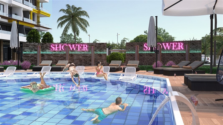 اقساط ل 30 شهرا - شقق بتصاميم متنوعة -ضمن مجمع فاخر -في كاستل / الانيا 