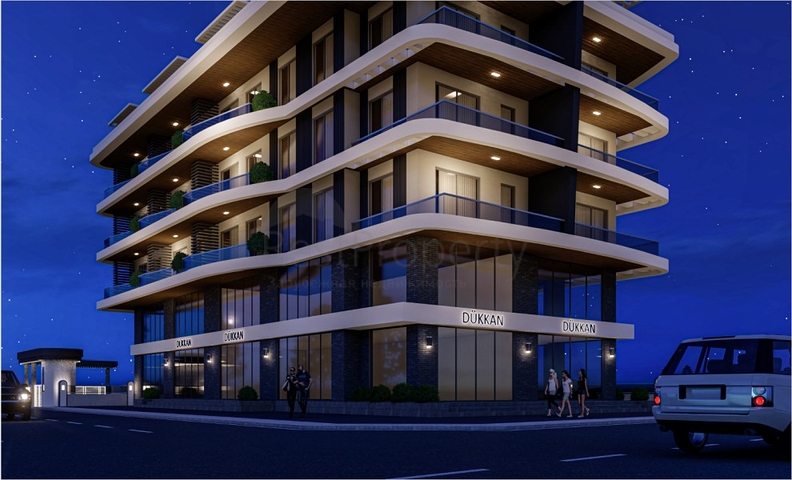 اطلالة بحرية -شقق ضمن مجمع سكني حديث في كاستل / الانيا 