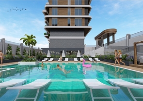 اطلالة بحرية -شقق ضمن مجمع سكني حديث في كاستل / الانيا 