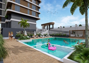 اطلالة بحرية -شقق ضمن مجمع سكني حديث في كاستل / الانيا 