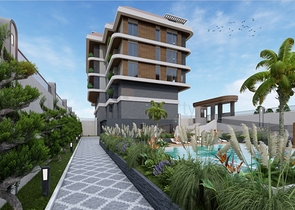 اطلالة بحرية -شقق ضمن مجمع سكني حديث في كاستل / الانيا 