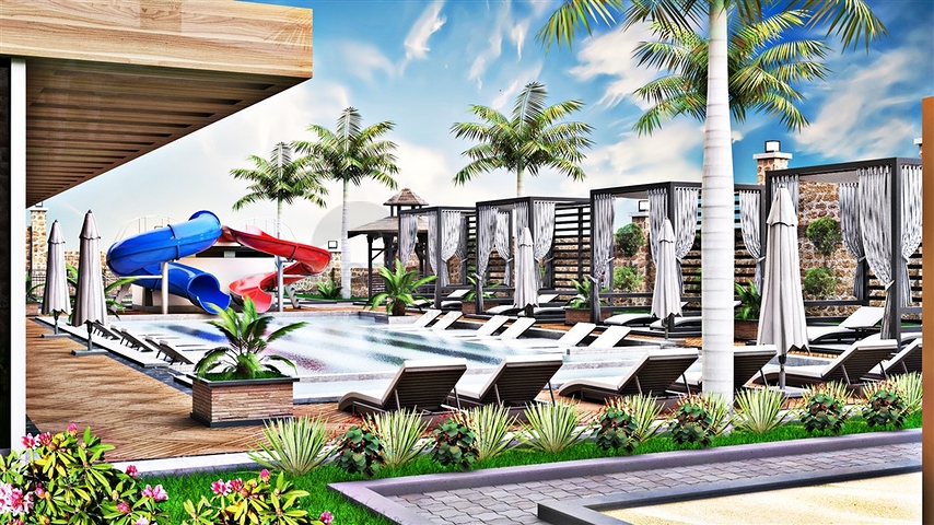 بالاقساط -شقق ضمن مجمع قيد الانشاء -في منطقة توسمور المركزية / الانيا