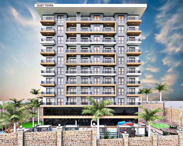 بالاقساط -شقق ضمن مجمع قيد الانشاء -في منطقة توسمور المركزية / الانيا