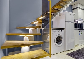 ضمن مجمع على البحر مباشرة -شقة دوبلكس انيقة -تصميم 1+1- في مهموتلار / الانيا 