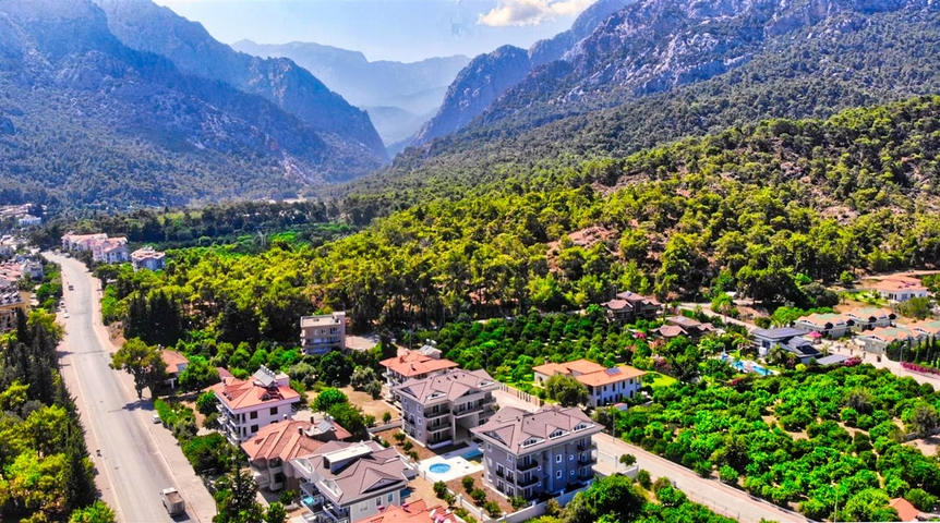 شقق 2 + 1 و 3 + 1 في مشروع جديد في أصلانبوجاك كيمير