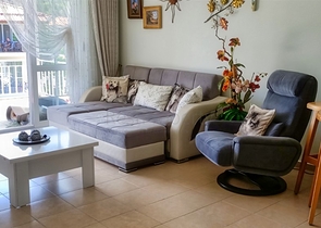 شقة من غرفتي نوم مع أثاث في Camyuva Kemer