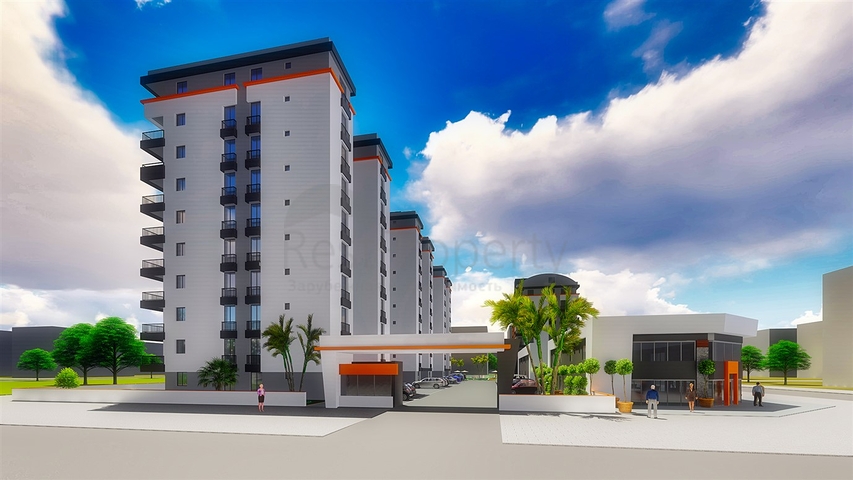 شقق 2 + 1 مع مطبخ منفصل في مشروع في كيبيز