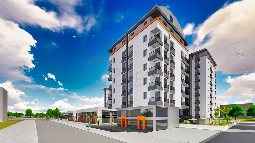 شقق 2 + 1 مع مطبخ منفصل في مشروع في كيبيز