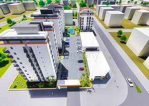 شقق 2 + 1 مع مطبخ منفصل في مشروع في كيبيز