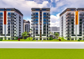 شقق 2 + 1 مع مطبخ منفصل في مشروع في كيبيز