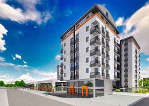 شقق 2 + 1 مع مطبخ منفصل في مشروع في كيبيز