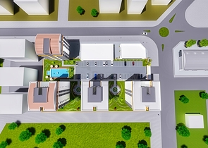 شقق 2 + 1 مع مطبخ منفصل في مشروع في كيبيز