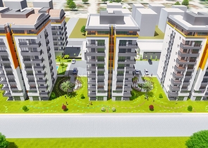 شقق 2 + 1 مع مطبخ منفصل في مشروع في كيبيز