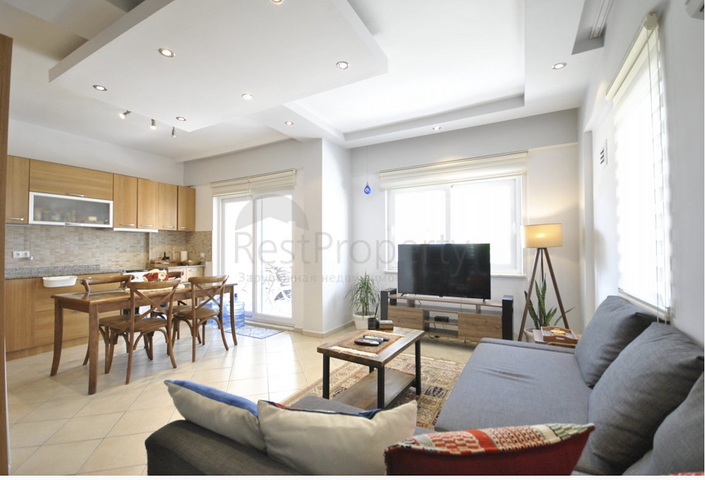 شقة 2 + 1 مفروشة في كاميوفا كيمير على بعد 500 م من البحر