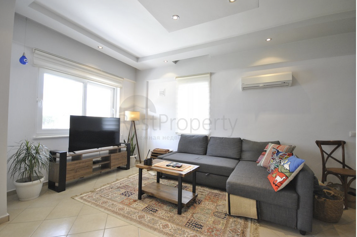 شقة 2 + 1 مفروشة في كاميوفا كيمير على بعد 500 م من البحر